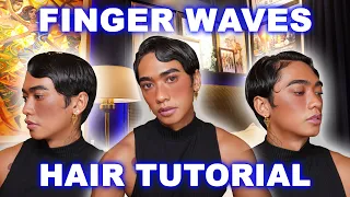 FINGERWAVES HAIR TUTORIAL | #HAIRbyRP