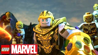 Thanos End Game Meets Thanos Infinity War In LEGO Video Game