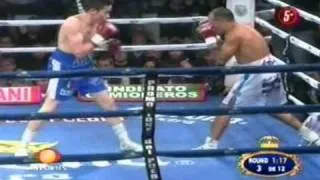 Ulises "El Archie" Solis Vs Luis Alberto "El Mosco" Lazarte Round 3