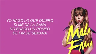 Danna Paola - Mala Fama [LETRA]