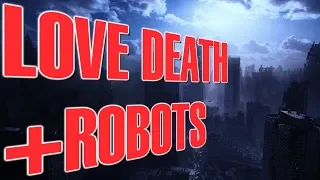 Любовь, смерть и роботы (2019). Сцена в кафе.