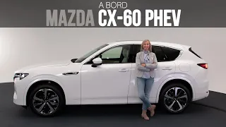 A bord du Mazda CX-60 PHEV