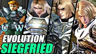 Evolution of Siegfried from SoulCalibur (1995-2018)