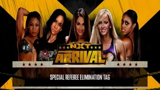WWE 2K15 - Cameron & AJ Lee vs Summer Rae & Naomi (Special referee) (Elimination tag) 1080p HD
