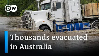 Australia: Thousands evacuated as record rainfall continues | DW News