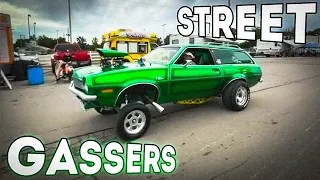 HOW RIDE TOP 15 GASSERS ON THE STREET? 💨 NOSTALGIA DRAG RACING