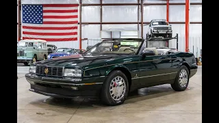 1993 Cadillac Allante For Sale - Walk Around Video (38K Miles)