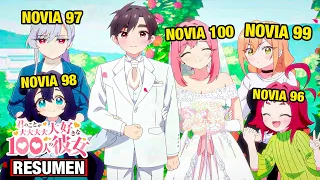 🌟PERDEDOR GANÓ 100 NOVIAS | Kimi no Koto ga Dai Dai Dai Dai Daisuki na 100-nin no Kanojo | RESUMEN