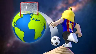 Menendang Bola Dari Atas Piramida! - Roblox Goal Kick Simulator