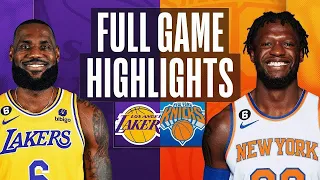 Los Angeles Lakers vs New York Knickss Full Game HIGHLIGHTS | Jan 31, 2023 | NBA Season