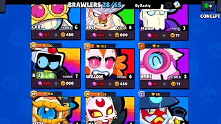 😱 MEGA RARE ACCOUNT in BRAWL STARS!!!😡🎁/FREE GIFTS/Concept