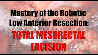 Robotic Low Anterior Resection Total Mesorectal Excision