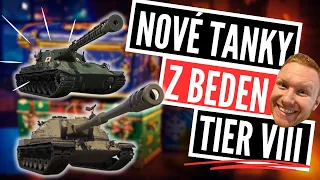 Nové tanky z vánočních beden - tier VIII