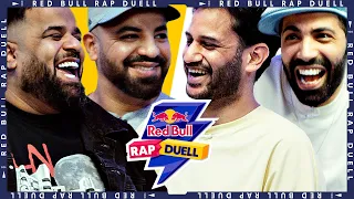 Ali Bumaye & Achi der Entertainer VS RebellComedy | Rap Duell S2 E4 | Red Bull Rap Einhundert