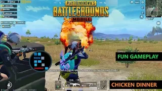 [Hindi] PUBG MOBILE | FUN GAME PLAY WITH NICE SQUAD & AMAZING END ZONE FIGHT