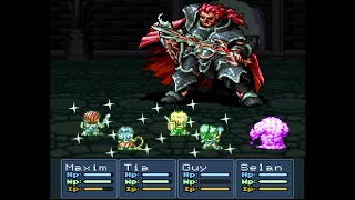 Lufia 2 : Rise of the sinistrals : ( snes ) : part 26 : Boss fight 7 : Gades : First time