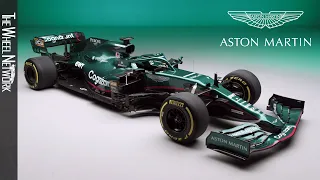 2021 Aston Martin AMR21 F1 Race Car Reveal