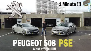 PEUGEOT 508 PSE /// 2021 ! Lancement Officiel ! BYE BYE GTi - en 1 Minute !!