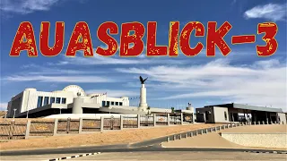 Living in Namibia: driving in Auasblick suburb in Windhoek part 3, Namibia, southern Africa