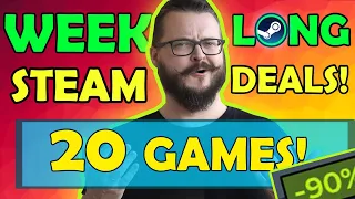 Steam Week Long Sale! 20 Discounted Games to SLAY Boredom! (Discounts until October 16)