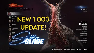 Stellar Blade Boss Challenge New Update - First Look