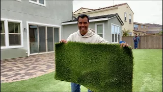 CÓMO INSTALAR PASTO SINTÉTICO / turf grass installation