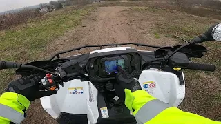 Quad Polaris Sportsman 570 EFI - Pierwszy kapeć, serwisy oraz Moje piękne okolice ;p