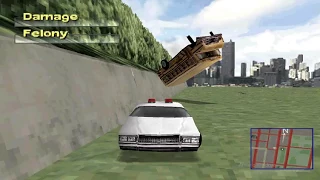 Driver 2 police car rampage !