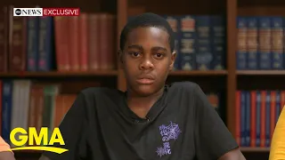 Family speaks out after police detain 12-year-old while taking out trash | GMA