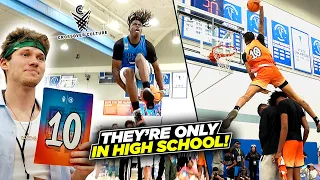 Jalen Green & Jesser Watch The BEST Dunk Contest of The Year!! Coen Carr vs Jahki Howard!!