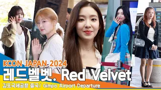 [4K] Red Velvet, Endless beauty level up✈️ Airport Departure 24.5.10 Newsen