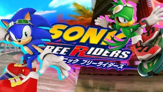 SONIC FREE RIDERS BUT GOOD?! - No Kinect Patch (Xenia)
