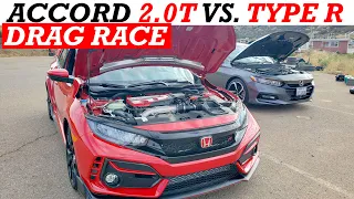 2021 Honda Civic Type R vs. 2020 Honda Accord Sport 2.0T: 2 Races