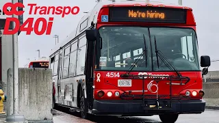 OC Transpo | A ride on a D40i "Invero"