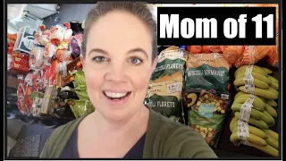 Huge Grocery Haul!  Large Family, Saving Money, Healthy Eating