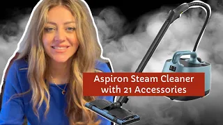 Aspiron Steam Cleaner with 21 Accessories