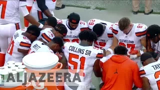 "Take a knee": A look at sports and resistance