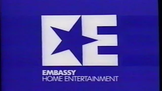 Embassy Home Entertainment (1992) Company Logo (VHS Capture)