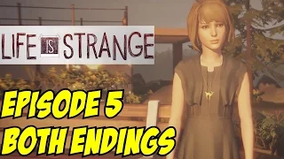 Life is Strange Episode 5 Both Endings All Sacrifice Chloe & Save Arcadia Bay Polarized