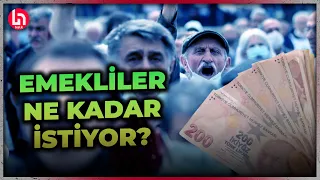 Emekliler mitinge hazırlanıyor! İşte beklenen en düşük emekli maaşı!