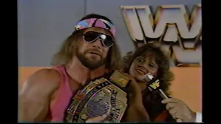 Macho Man Randy Savage Promo on Tito Santana (03-08-1986)