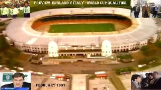 England v Italy Preview - World Cup Qualifier - February 1997 - Wembley Stadium - London