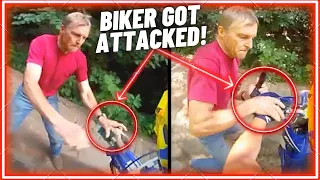 Biker Got Attacked by Angry DAREN [Cops called] | Epic, Kind & Unexpected Moto Moments 2023 | Ep.132