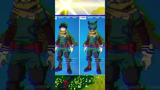 La NUEVA SKIN de DEKU VIGILANTE en FORTNITE #shorts #fortnite #bokunoheroacademia