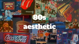 80’s aesthetic music playlist ✨