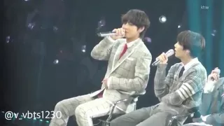 BTS Fanmeeting - V & Jungkook (Taekook) Cover All Of Me by John Legend