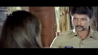 Sudeep Intelligently Solves Ragini Dwivedi's Case | Kempegowda Kannada Movie Part-3