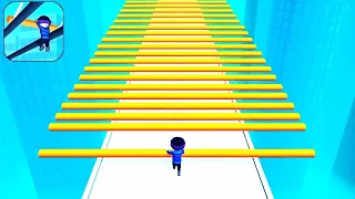 New Satisfying Mobile Game Roof Rails Latest Update Top Gameplay Walkthrough iOS,Android All Levels