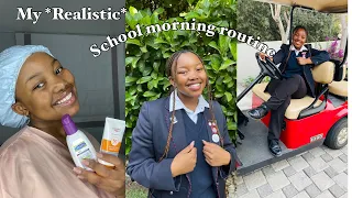 My *Realistic* school morning routine (updated)