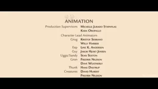 The Croods End Credits (FXX 2017)